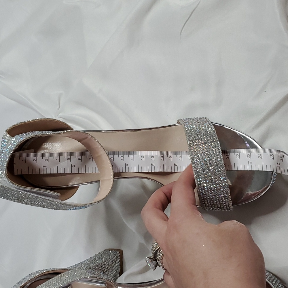Gorgeous Rhinestone Sparkle Platforms - Picture 14 of 15